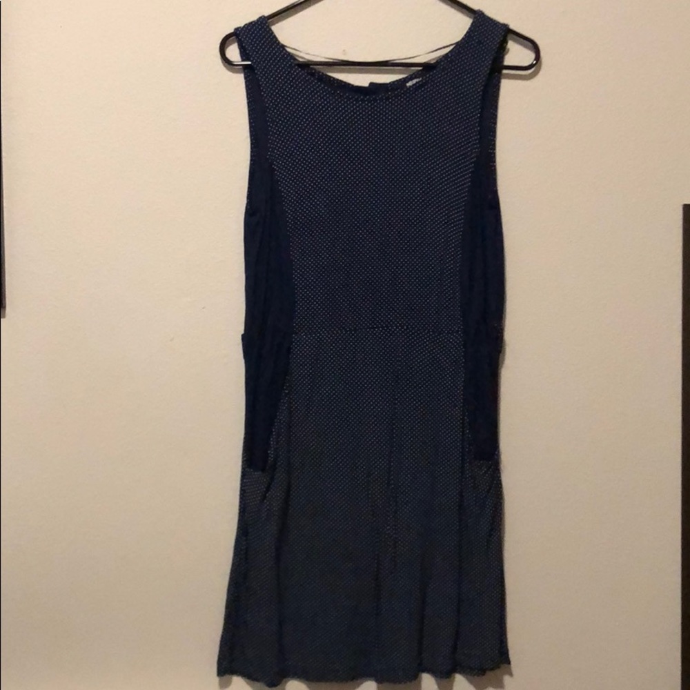 Navy blue dress